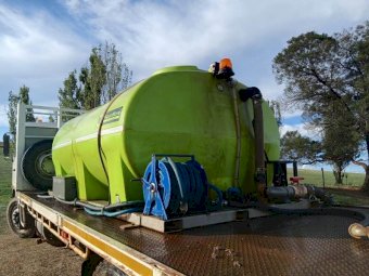 AquaMove TTI 5000 litre water cart