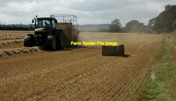 1000mt Barley Straw 500kg 8x4x3 Bales