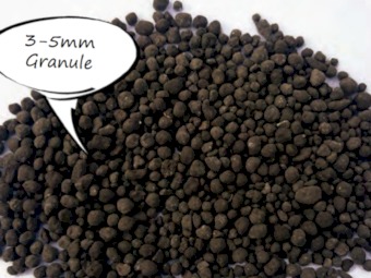 Vermi Granule - Granulated worm castings - 3-5mm granule