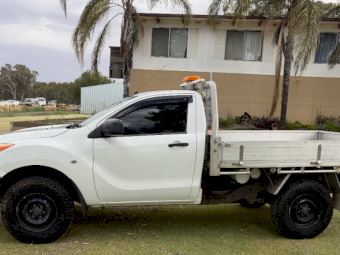 2013 Mazda BT50 Single Cab Ute