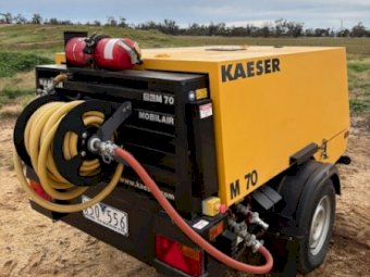 2016 Kaeser M70 Mobile Air Compressor