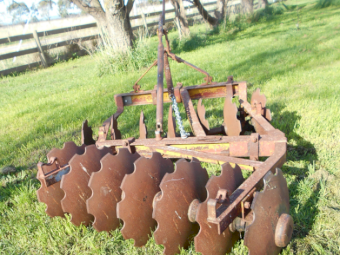 14 plate Offset Disc Plough