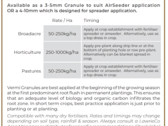 **Hot offer** Vermi Granule - Granulated worm castings - 4-10mm granule