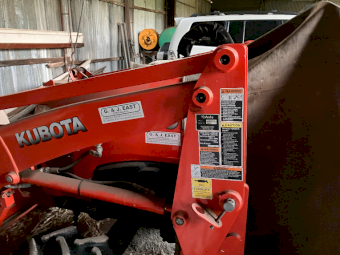 2017 Kubota L3800 4WD Tractor with Loader