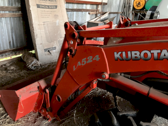 2017 Kubota L3800 4WD Tractor with Loader