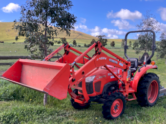 2017 Kubota L3800 4WD Tractor with Loader