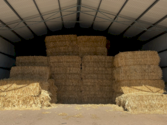 60mt Oaten Hay 700kg 8x4x3 Bales