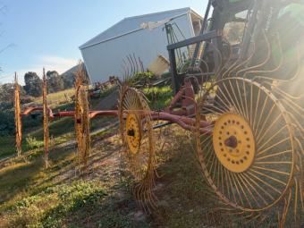 5 Wheel Hay Rake