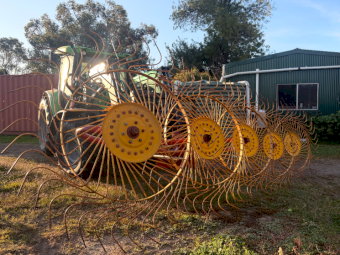 5 Wheel Hay Rake