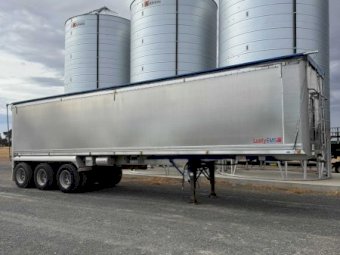2013 Lusty EMS Alloy Tipper Trailer