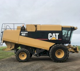 CAT Lexion 460R Header with Front and Trailer