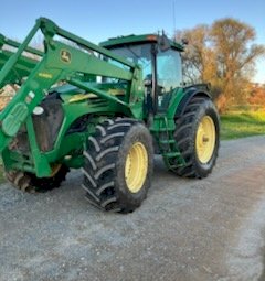 2004 John Deere 7920 Tractor With FEL
