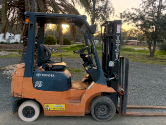 Toyota 1.8 ton Container Mast Forklift