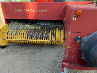 New Holland 575 Small Baler with 15 Bale Jadan Accumulator
