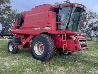 2006 Case IH 2388 Extreme with 36ft 2052 Front and 4 axle Trailer