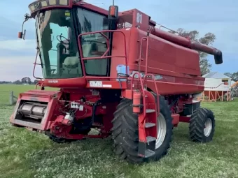 2006 Case IH 2388 Extreme with 36ft 2052 Front and 4 axle Trailer