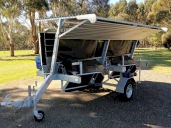 2023 Perkinz 2 Stand Crutching Trailer