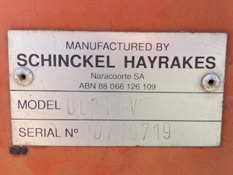 Schinckel Hay Rake