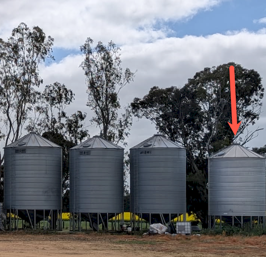Jaeschke 50 tonne Silo