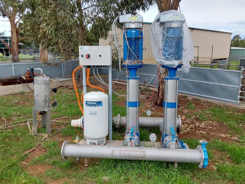 Lowara Irrigation Pumps With Heads And Filters