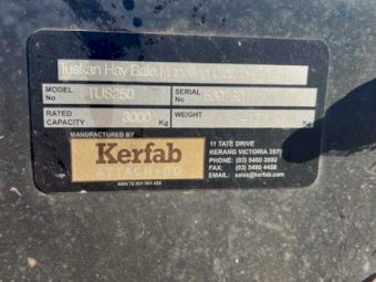 Kerfab Tuscan TUS250 Hay Bale Grab