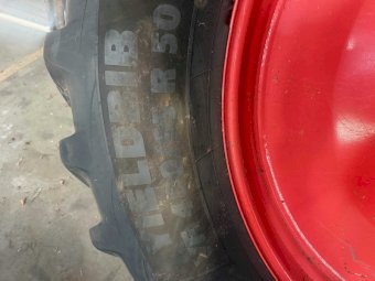 2 X Yieldbib 480/95R50 Rowcrop Tyres and Rims