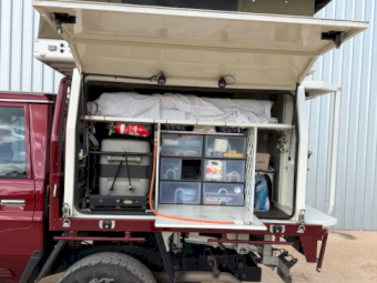 Bundutec Slide on Canopy Camper