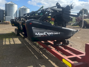 2009 MacDon D60-S Draper Front