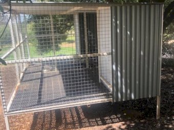 Dog Cage With Polypropylene Floor