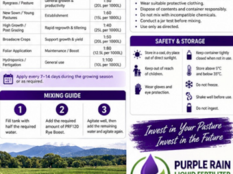 Purple Rain Liquid Fertilizer - 20L