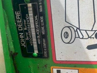 John Deere 468 Silage Special Round Baler
