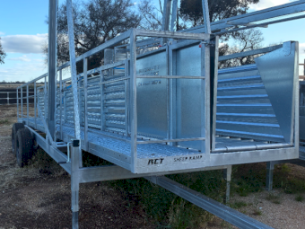 RiverCity Portable Sheep Ramp