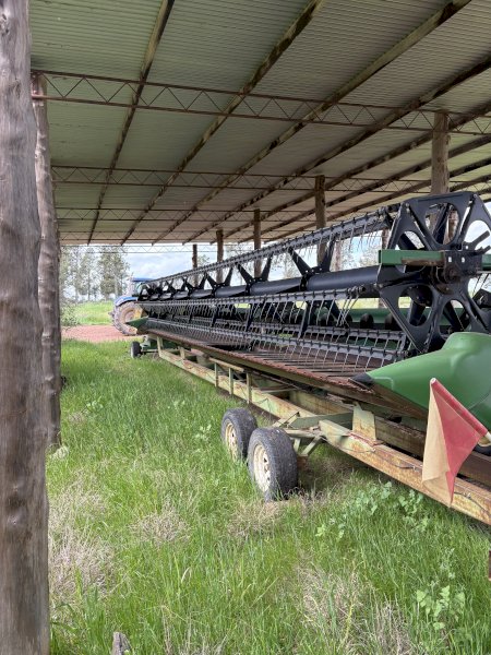 2009 John Deere 936D Header Front