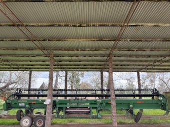 2009 John Deere 936D Header Front