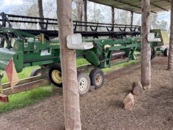 2009 John Deere 936D Header Front