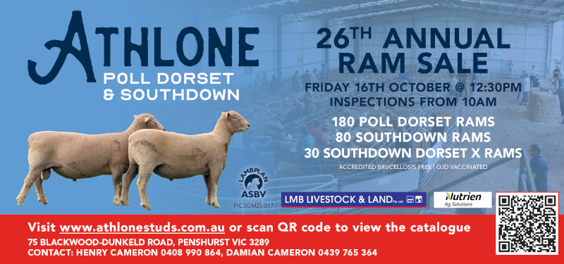 Athlone Poll Dorset and Southdown 26th Annual Ram Sale