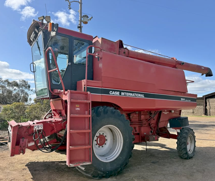 1994 Case IH 1644 Tractor with Front and Trailer
