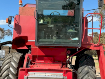 1994 Case IH 1644 Tractor with Front and Trailer