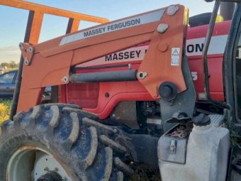 Massey Ferguson 6475 Tractor with FEL