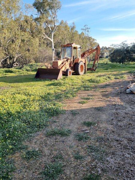 Ford 550 Backhoe