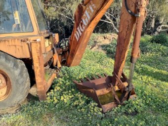Ford 550 Backhoe