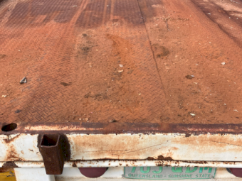 40ft McGrath Flat Top Bogie Farm Trailer