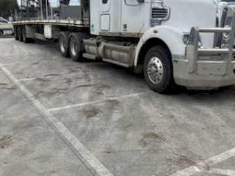 2011 Freightliner Coronado Prime Mover With Haulmark 45Ft Trailer