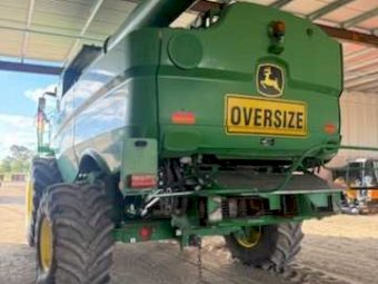2018 John Deere S680 Header With 640D Front / Trailer