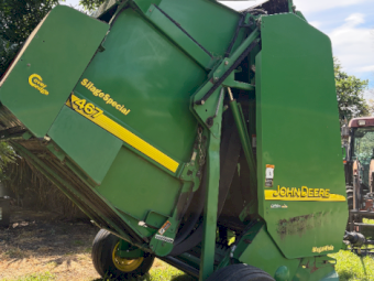 John Deere 467 Silage Special Round Baler