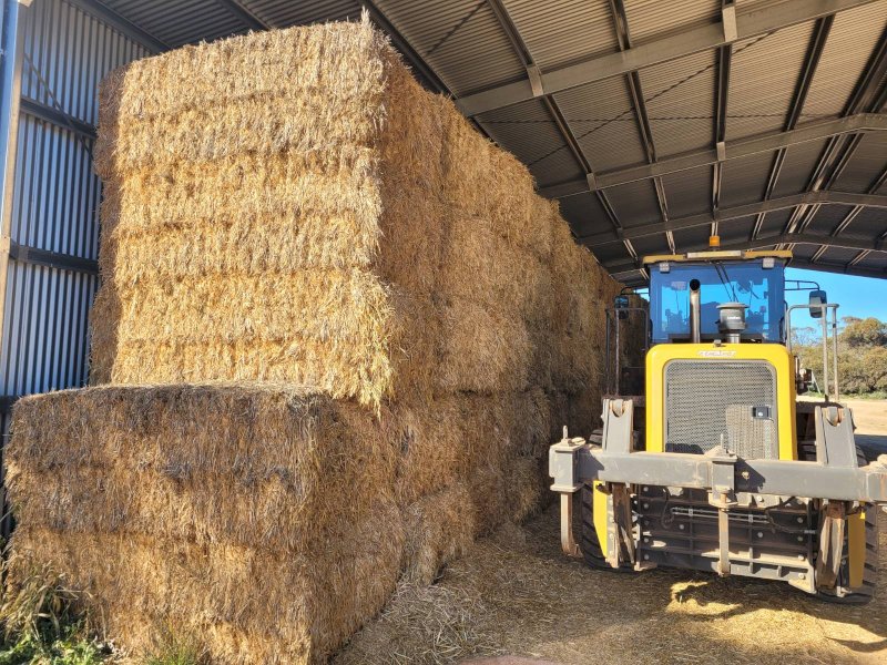 35mt Oaten Hay 700kg 8x4x3 Bales