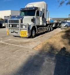 2011 Freightliner Coronado Prime Mover With Haulmark 45Ft Trailer
