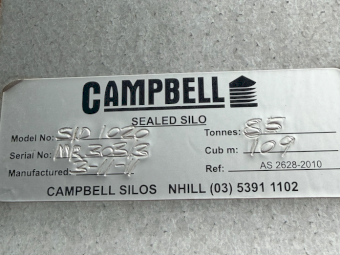 2011 Campbell Grain Silo