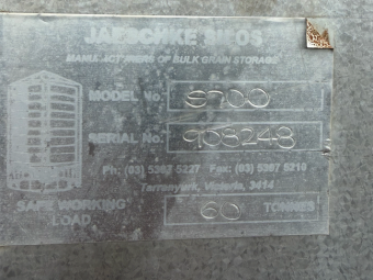 Jaeschke 60t Grain Silo