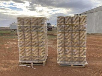 2 Pallets of Venus Extra Yellow Baling Twine